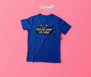 camiseta ¿cas comido? By Cabalito design