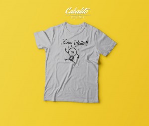 Camisetacon Ideita by Cabalito design