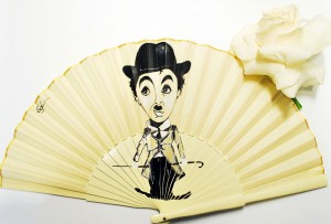 abanico de Charlot by Gigi handfans